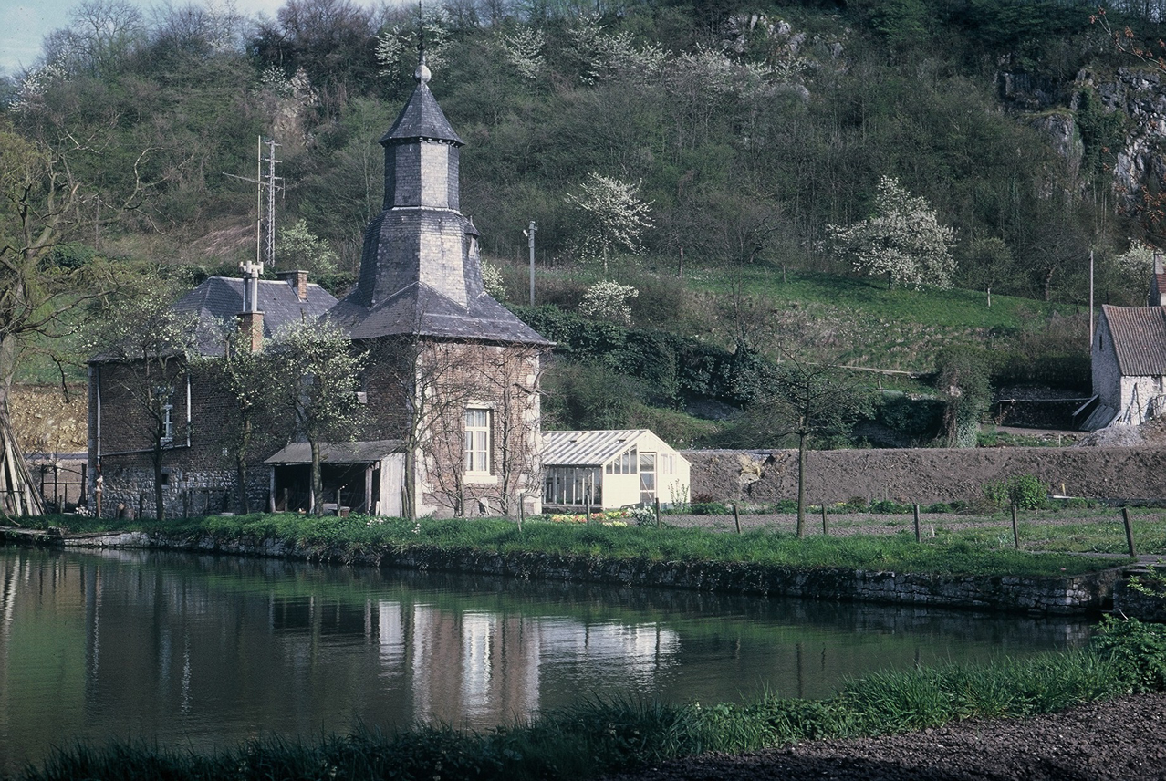 Le colombier de l'abbaye de Floreffe, fin des années 1960